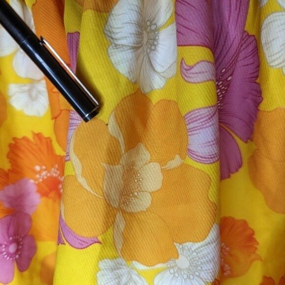 Agua Bendita Revolve Teresa skirt funky yellow - Picture 5 of 6